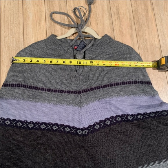 Mac & Jac Wool Blend Poncho - Picture 7 of 12